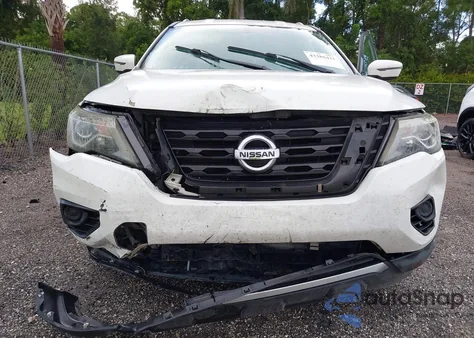 2017 Nissan Pathfinder S z USA, uszkodzony, nr VIN 5N1DR2MN8HC907478